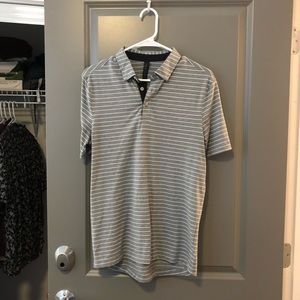 Lululemon Short Sleeve Button Down Polo